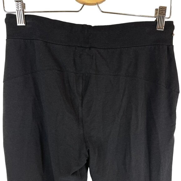 Cuyana French Terry Pima Cotton Drawstring Tapered Lounge Pant Black Size XS - Picture 6 of 11
